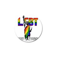 Lgbt New York Golf Ball Marker (4 Pack) by Valentinaart