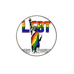 Lgbt New York Hat Clip Ball Marker (10 Pack) by Valentinaart