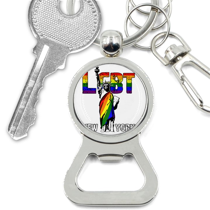 LGBT New York Button Necklaces