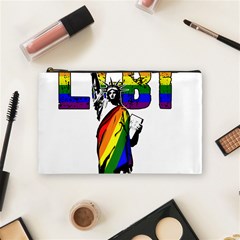 Lgbt New York Cosmetic Bag (medium)  by Valentinaart