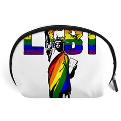 Lgbt New York Accessory Pouches (large)  by Valentinaart