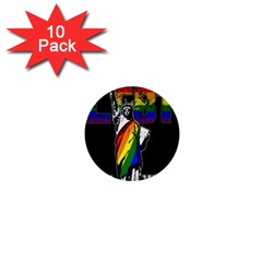 LGBT New York 1  Mini Buttons (10 pack) 