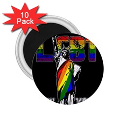 LGBT New York 2.25  Magnets (10 pack) 