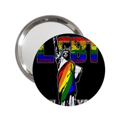 Lgbt New York 2 25  Handbag Mirrors by Valentinaart