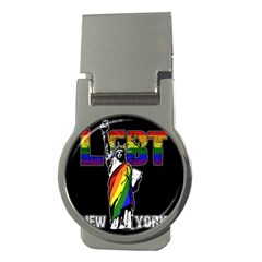 Lgbt New York Money Clips (round)  by Valentinaart