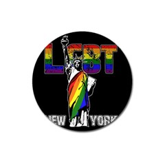 LGBT New York Magnet 3  (Round)