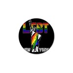 LGBT New York Golf Ball Marker Front