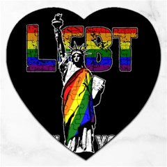 LGBT New York Jigsaw Puzzle (Heart)