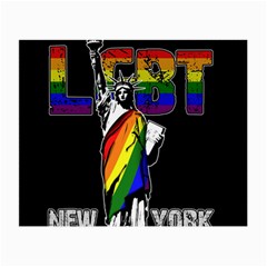 LGBT New York Small Glasses Cloth