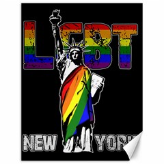 LGBT New York Canvas 12  x 16  