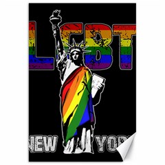 Lgbt New York Canvas 20  X 30   by Valentinaart