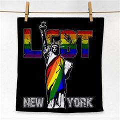 LGBT New York Face Towel