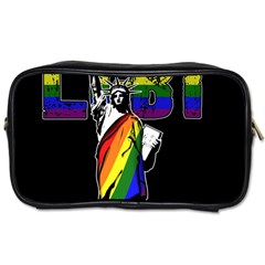 Lgbt New York Toiletries Bags by Valentinaart