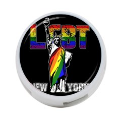 Lgbt New York 4-port Usb Hub (one Side) by Valentinaart