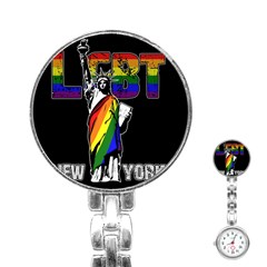 Lgbt New York Stainless Steel Nurses Watch by Valentinaart