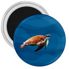 Sea Turtle 3  Magnets by Valentinaart