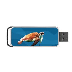 Sea Turtle Portable Usb Flash (one Side)