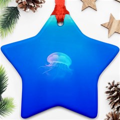 Jellyfish Star Ornament (two Sides) by Valentinaart