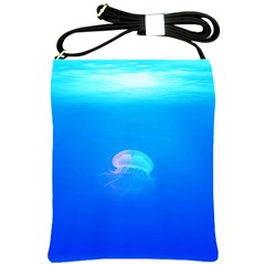 Jellyfish Shoulder Sling Bags by Valentinaart