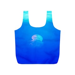 Jellyfish Full Print Recycle Bags (s)  by Valentinaart