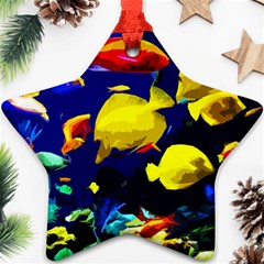 Tropical Fish Ornament (star) by Valentinaart