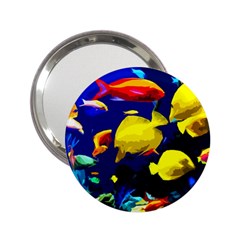 Tropical Fish 2 25  Handbag Mirrors by Valentinaart