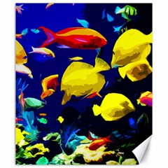 Tropical Fish Canvas 20  X 24   by Valentinaart