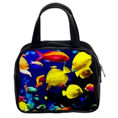 Tropical Fish Classic Handbags (2 Sides) by Valentinaart