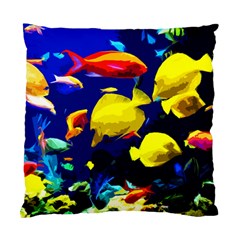 Tropical Fish Standard Cushion Case (one Side) by Valentinaart