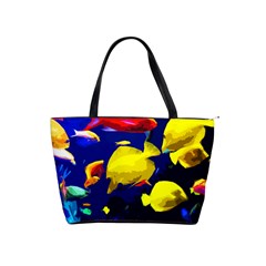 Tropical Fish Shoulder Handbags by Valentinaart