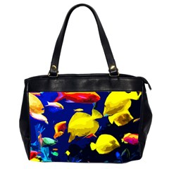 Tropical Fish Office Handbags (2 Sides)  by Valentinaart