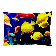 Tropical Fish Pillow Case (two Sides) by Valentinaart