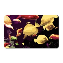 Tropical Fish Magnet (rectangular) by Valentinaart