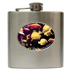 Tropical Fish Hip Flask (6 Oz) by Valentinaart