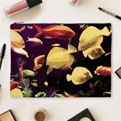 Tropical Fish Cosmetic Bag (xl) by Valentinaart