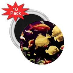 Tropical Fish 2 25  Magnets (10 Pack)  by Valentinaart