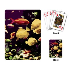 Tropical Fish Playing Card by Valentinaart