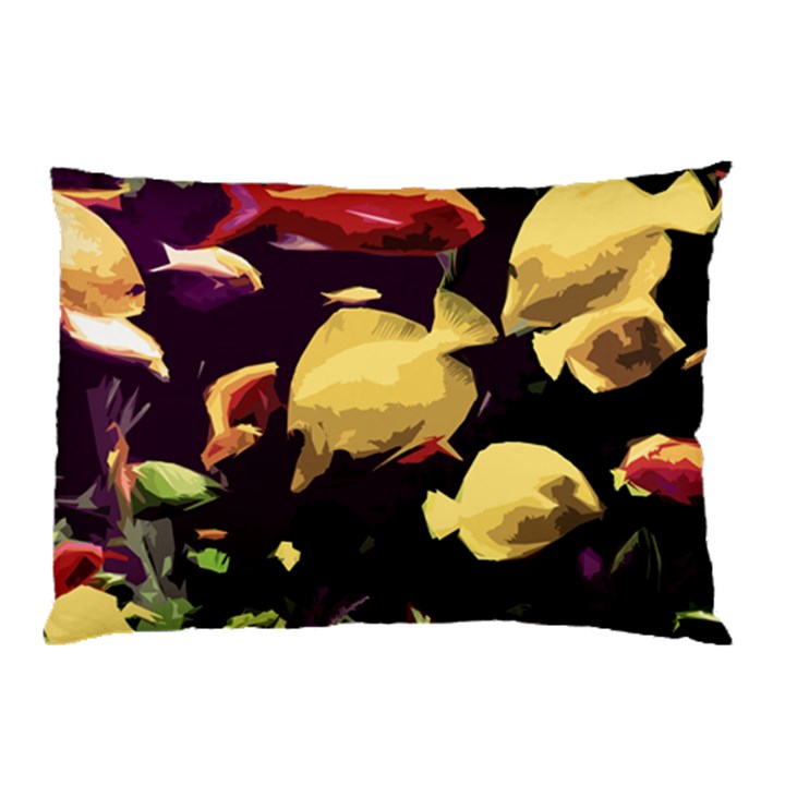 Tropical fish Pillow Case