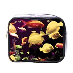 Tropical Fish Mini Toiletries Bags by Valentinaart