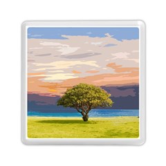 Landscape Memory Card Reader (square)  by Valentinaart