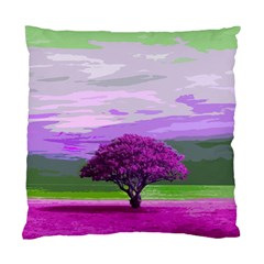 Landscape Standard Cushion Case (two Sides) by Valentinaart