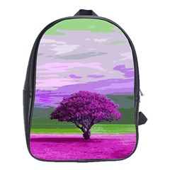 Landscape School Bag (large) by Valentinaart