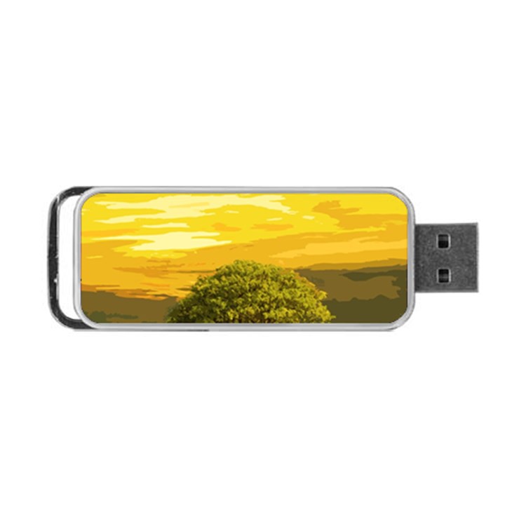 Landscape Portable USB Flash (Two Sides)