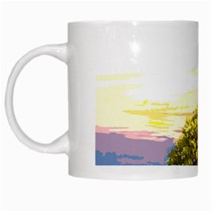 Landscape White Mugs by Valentinaart