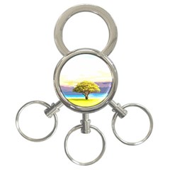 Landscape 3-ring Key Chains by Valentinaart