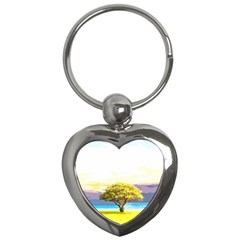 Landscape Key Chains (heart)  by Valentinaart