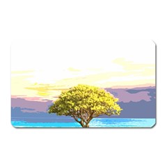 Landscape Magnet (rectangular) by Valentinaart