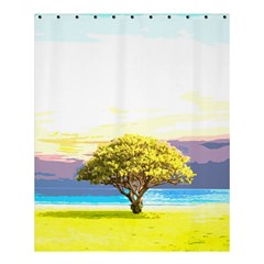 Landscape Shower Curtain 60  X 72  (medium)  by Valentinaart