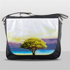 Landscape Messenger Bags by Valentinaart