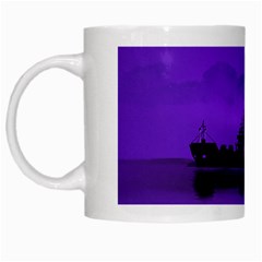 Open Sea White Mugs by Valentinaart